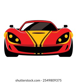 Stylish Car Illustration. Modern and Classic Vehicle Vector Design