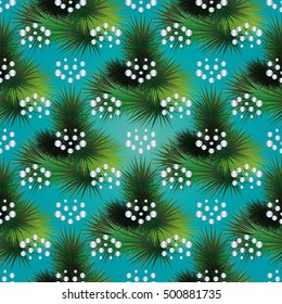 Stylish celebrate colorful vector seamless pattern background wallpaper illustration with decorative Christmas and New Year symbols and elements. Christmas tree and snow.Xmas  pattern.xmas background.