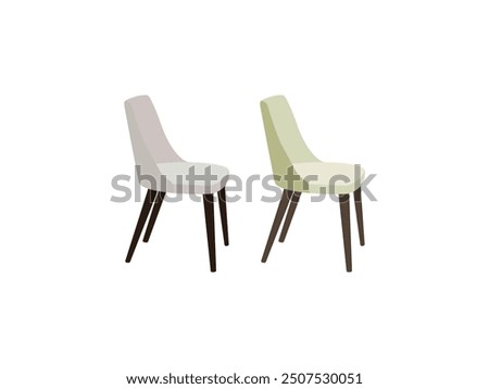 Stylish Chair Illustration. Sleek Seating Concept. Luxurious Lounge Inspirations. Elegant Chair Designs for Upscale Dining Experiences. Trendy Armchair. Sophisticated Home Decor. Minimalist Furniture.