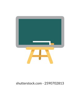 Stylish Chalkboard Icon for Classroom Use