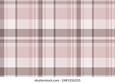 Elegante patrón de cuadros a cuadros, suelo de fondo textil sin costuras. Vector de textura tartán en tela de outfit en paleta de colores pastel y claros.