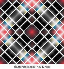 Stylish checkered background. Fashion geometric background. Seamless checkered pattern. Fashionable pattern for clothes, wrapping, background. 