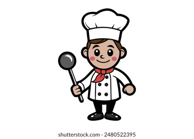 Stylish Chef of a Restaurant
