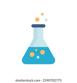 Stylish Chemistry Beaker Icon for Science