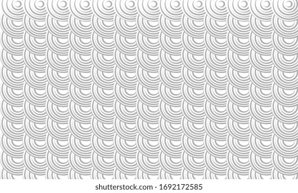 Stylish chinese traditional curve lines pattern