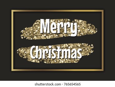 stylish christmas card