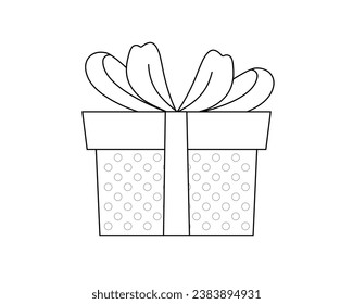 Stylish Christmas gift boxes (Black and White)