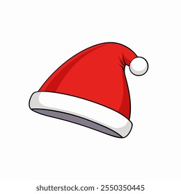 Stylish Christmas Hat Vector Collection for Festive Designs