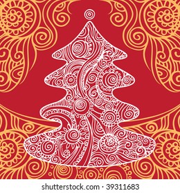Stylish Christmas tree