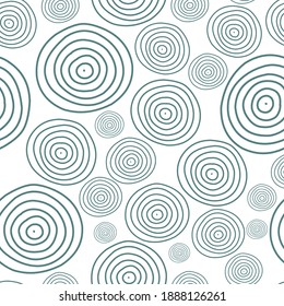 Stylish circles pattern, monochrome concept. Modern vector illustration.