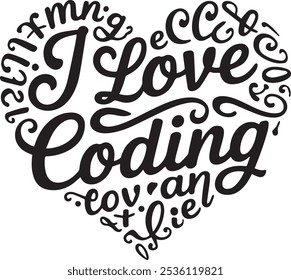 Stylish coding-themed t-shirt design featuring tech-inspired graphics, coding symbols, and binary code. Perfect for programmers and tech enthusiasts, great for casual wear, hackathons, and meetups.