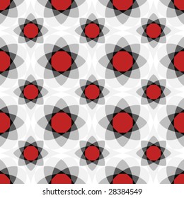 Stylish colored seamless pattern in vector