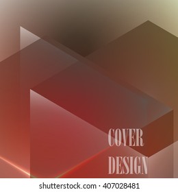 Stylish colorful background with soft gradients, lines, and glowing elements. Background texture with blurred and geometrical shapes. Abstract background for apps, presentations or corporate use.