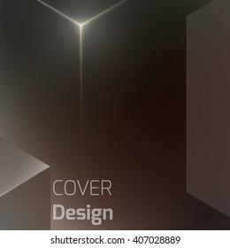 Stylish colorful background with soft gradients, lines, and glowing elements. Background texture with blurred and geometrical shapes. Abstract background for apps, presentations or corporate use.