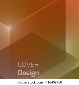 Stylish colorful background with soft gradients and lines. Background texture with blurred and geometrical shapes. Abstract background for apps, presentations or corporate use.