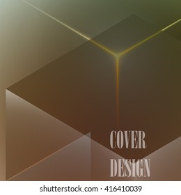 Stylish colorful background with soft gradients and lines. Background texture with blurred and geometrical shapes. Abstract background for apps, presentations or corporate use.