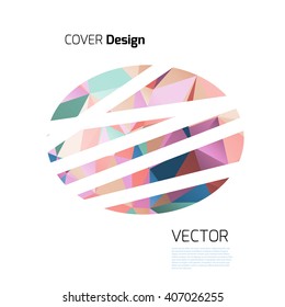 Stylish colorful background with colorful triangles and line. Abstract background texture with geometrical shapes. Abstract background for apps, presentations or corporate use.