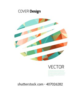 Stylish colorful background with colorful triangles and line. Abstract background texture with geometrical shapes. Abstract background for apps, presentations or corporate use.