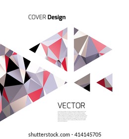 Stylish colorful background with colorful triangles and line. Abstract background texture with geometrical shapes. Abstract background for apps, presentations or corporate use.
