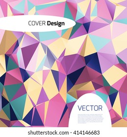 Stylish colorful background with colorful triangles and line. Abstract background texture with geometrical shapes. Abstract background for apps, presentations or corporate use.