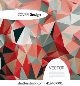 Stylish colorful background with colorful triangles and line. Abstract background texture with geometrical shapes. Abstract background for apps, presentations or corporate use.