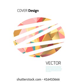 Stylish colorful background with colorful triangles and line. Abstract background texture with geometrical shapes. Abstract background for apps, presentations or corporate use.