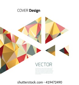 Stylish colorful background with colorful triangles and line. Abstract background texture with geometrical shapes. Abstract background for apps, presentations or corporate use.