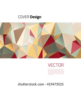 Stylish colorful background with colorful triangles and line. Abstract background texture with geometrical shapes. Abstract background for apps, presentations or corporate use.