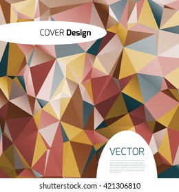 Stylish colorful background with colorful triangles and line. Abstract background texture with geometrical shapes. Abstract background for apps, presentations or corporate use.