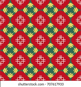 Stylish colorful decorative pattern