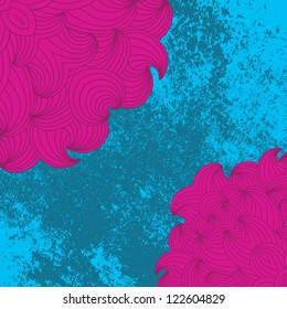 Stylish colorful ornamental vector background