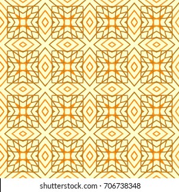 Stylish colorful yellow pattern