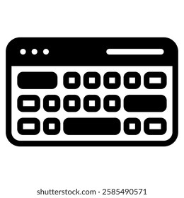 A stylish and comfortable wireless keyboard designed for optimal typing experience at home or office.