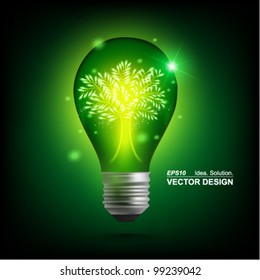 stylish conceptual digital light bulb design