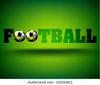 stylish conceptual digital soccer vector design