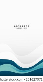 Fondo abstracto elegante y contemporáneo con una onda azul fluida. Adecuado para Sitios web, presentaciones y diseños de impresión.
