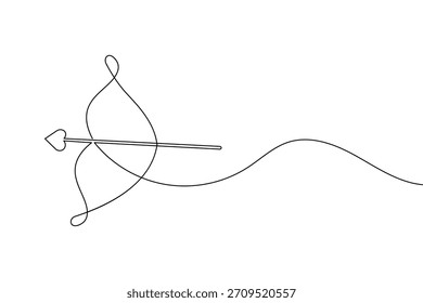 Elegante dibujo continuo de una línea. Perfecto para conceptos de amor y romance.