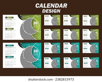 stylish corporate desk calendar design template. - Powered by Shutterstock - Get 15% off with code: PIKWIZARD15