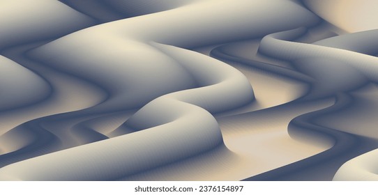 Stylish corrugated motion high-grade gray mixed fluid gradient abstract background.Suit for poster, banner, brochure, corporate, presentation, website, flyer. Vector illustration