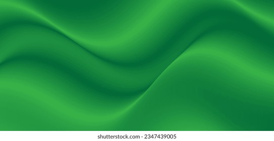 Stylish corrugated motion high-grade green mixed fluid gradient abstract background