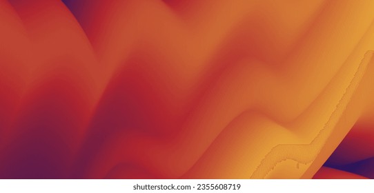 Stylish corrugated motion high-grade orange mixed fluid gradient abstract background.Suit for poster, banner, brochure, corporate, presentation, website, flyer. Vector illustration