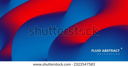 Stylish corrugated motion high-grade red blue mixed fluid gradient abstract background