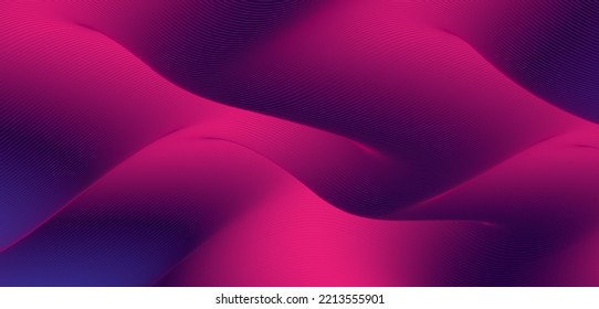 fondo abstracto elegante de la línea de movimiento corrugado de alto grado rojo mezclado gradiente de fluido