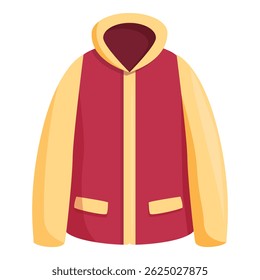 Stylish and cozy winter jacket, featuring a warm lining and a secure zipper closure, perfect for staying warm during the colder months