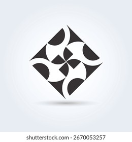 Design de arte de modelo de logotipo criativo e elegante