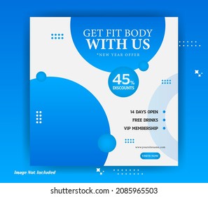 Stylish Creative Social Media Banner Vector Template