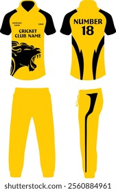 Stylish Cricket Dress Design For Cricket Team