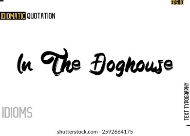 Stylish Cursive Inspirational Typography Idiom Caption Text