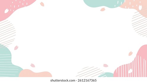 Stylish curved frame with spring image