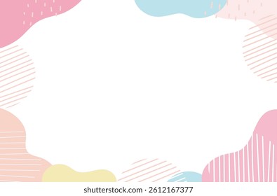 Stylish curved frame with spring image